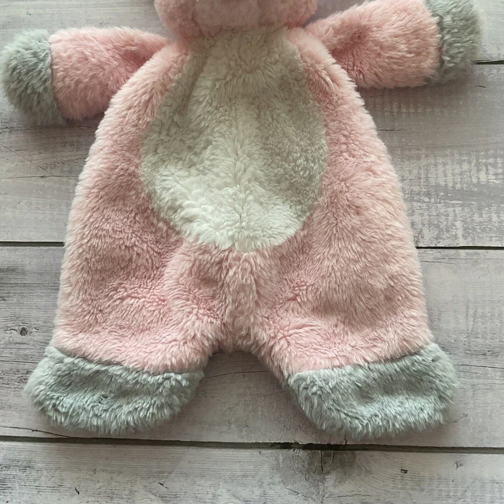 Baby Ganz Pink Reindeer Moose Lovey‎ Plush Baby Security Blanket